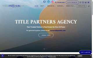 Chesterfield Title Agency website