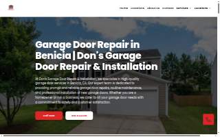 Don's Garage Door Repair of Chesterfield website