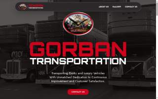 Gorban Transportation, Inc website