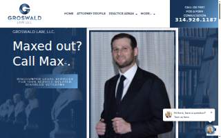 Groswald Law website