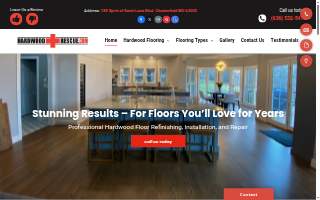 Hardwood Rescue website