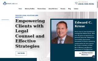 Kruse Law, LLC website