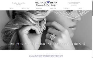 Michael Herr Diamonds & Fine Jewelry website