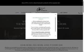 Music for Pleasure of Chesterfield website