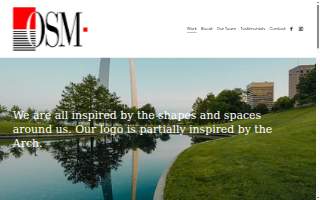 OSM. Inc. Architecture website
