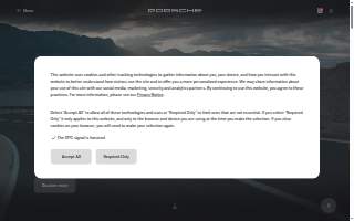 Porsche Service Center Chesterfield website