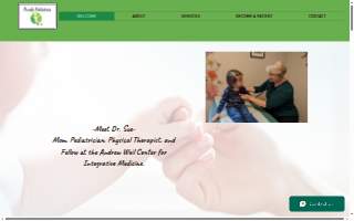 Purely Pediatrics website