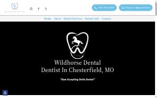 Wildhorse Dental website