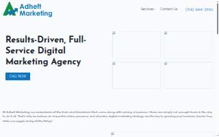 Adheft Marketing website