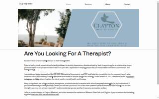 Clayton Mental Health, L.L.C., Marisa Gelfand, LPC website