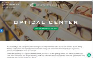 Complete Eye Care Inc. website