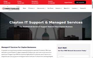 Computerease IT Support of Clayton website