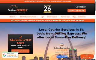 Ontime Express, Inc. of Clayton website