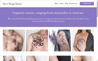 Tattoo the Lou Studio website