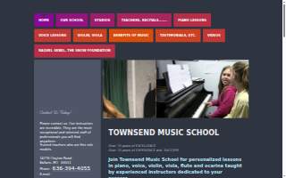 Townsend Music School of Concord website