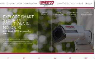 Westco Security & Technology Systems of Clayton website