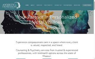 Anxiety & Depression Clinic of Columbia website
