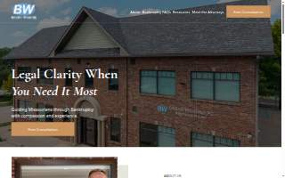 Baehr Wiggins PC website