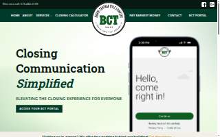 Boone-Central Title Co website
