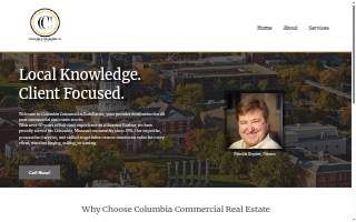 Columbia Commercial Real Estate website