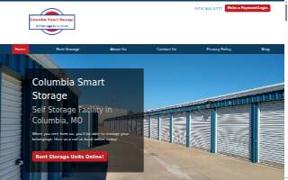 Columbia Smart Storage website