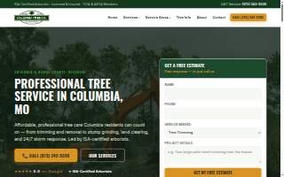 Columbia Tree Co. website
