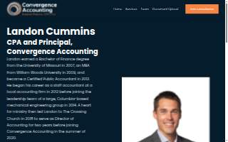 Convergence Accounting website