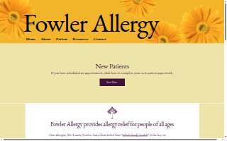 Fowler Allergy website