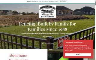James Fencing LLC website