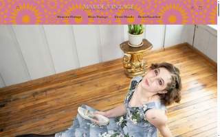 Maude Vintage Clothing website
