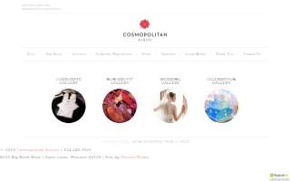 Cosmopolitan Events website