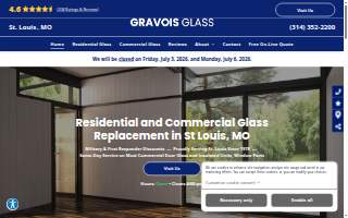 Gravois Glass website