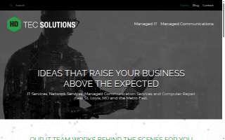 HD Tec Solutions website