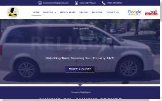 Lexis Locksmith website