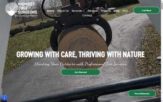 Midwest Tree Surgeons of Concord website