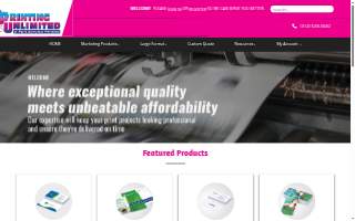 Printing Unlimited of Oakville website