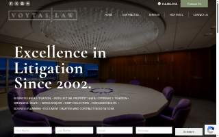 Voytas Law LLC website