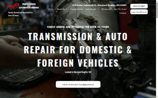 Bob's Transmission & Automotive Service website