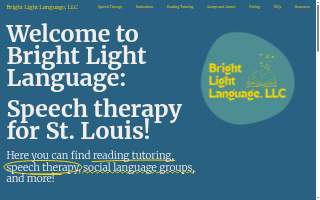 Bright Light Language website