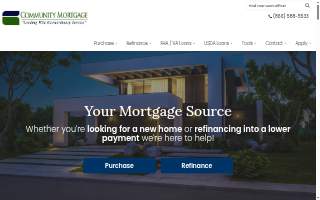 Community Mortgage LLC website