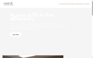 Core Counseling website