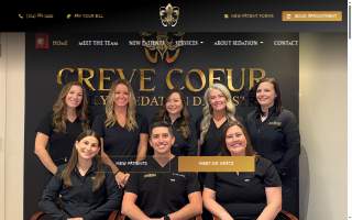 Creve Coeur Family & Sedation Dentistry website