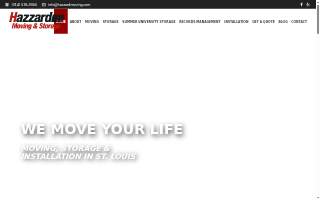 Hazzard Moving & Storage Company website