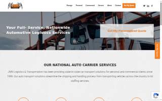 JMN Transportation & Logistics of Maryland Heights website