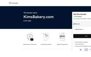 Kim's Bakery website