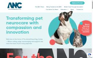 The Animal Neurology Center website