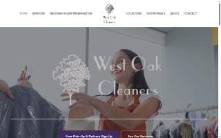 West Oak Cleaners (Creve Coeur) website