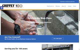 Griffey Insurance Agency website