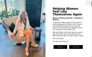 Skin Affaire Medspa website