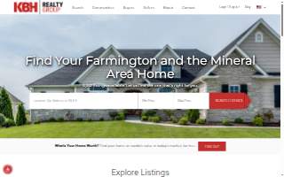 KBH Realty Group website